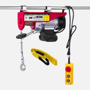 PA1000 Electric Hoist Winch - 1000kg Capacity, 1800W, with Remote Control